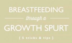 Stillen durch einen Wachstumsschub 