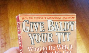 Gib Baldy dein Tittenbuch 