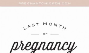 Checkliste für den letzten Monat der Schwangerschaft