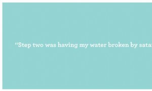 Geburt – Runde Eins 