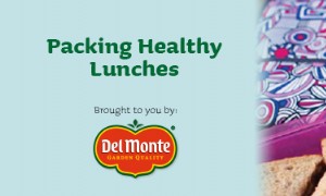 Gesundes Mittagessen verpacken 