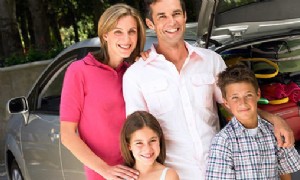 Reisen Sie mit einer Familie in den Urlaub? 