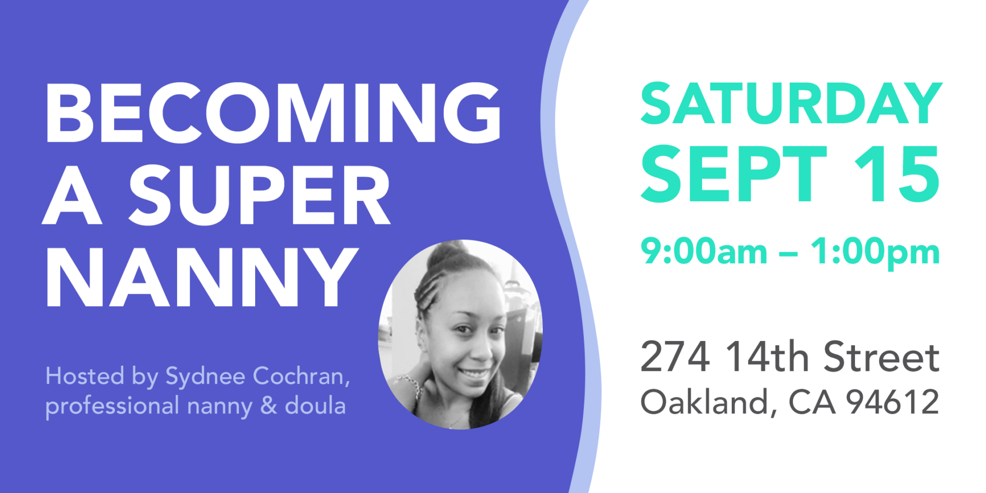 Exklusiver SF Bay Area Workshop:Eine Super-Nanny werden 