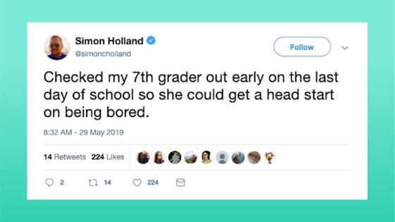 Die 9 besten Erziehungs-Tweets der Woche 