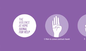 Dieses geheime Handzeichen könnte Opfer von häuslicher Gewalt retten 