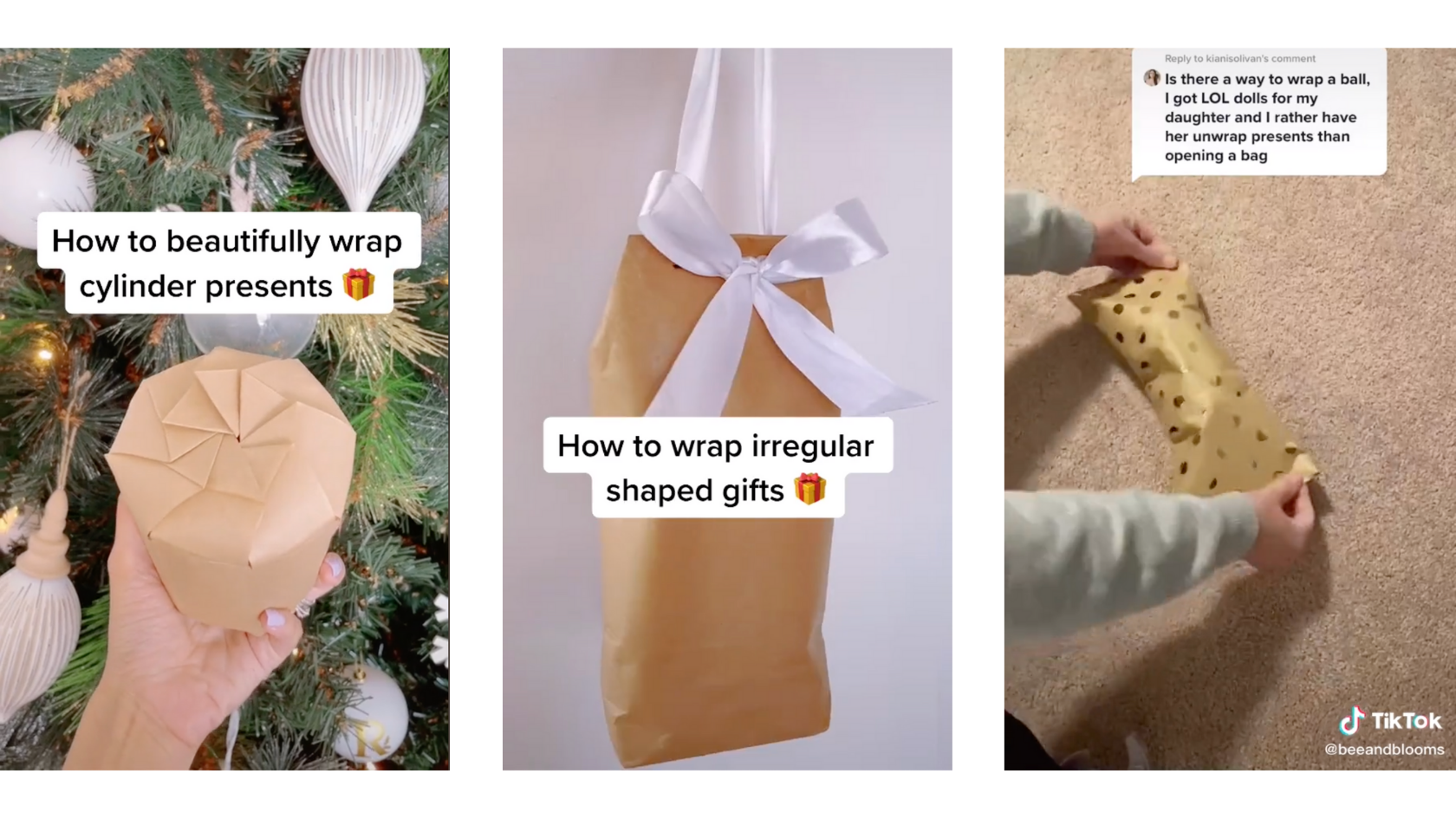 Die 6 besten Geschenkverpackungs-Hacks für Eltern auf TikTok 
