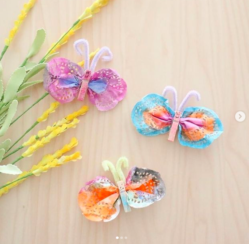 17 Frühlingsbasteleien für Kinder jeden Alters 