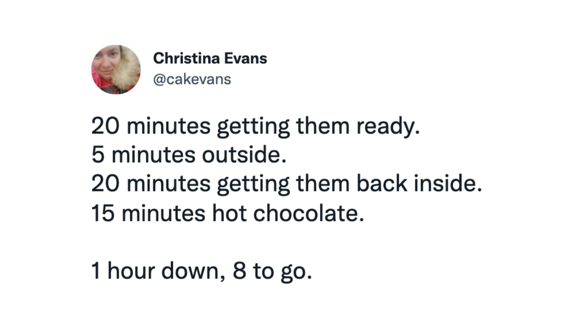 14 Eltern über den Winter ihrer Unzufriedenheit (mit Kindern) 