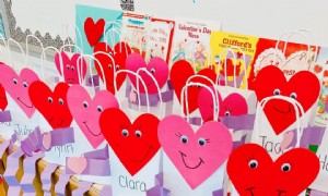 17 einfache Bastelarbeiten zum Valentinstag für Kinder 