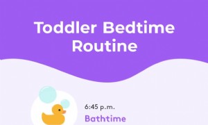 So erstellen Sie eine Schlafenszeit-Routine für Ihr Kleinkind 