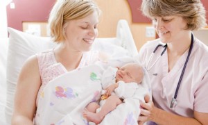 Normale Atemmuster des Neugeborenen 