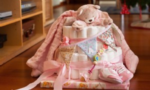 Wie man einen Windelkuchen macht