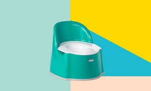 Ich habe mein Kleinkind an einem Wochenende mit diesem erstaunlichen Töpfchenstuhl trainiert