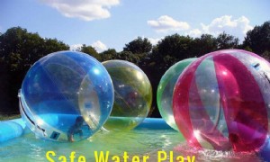 Sicheres Wasserspiel für Kinder 