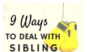 9 Möglichkeiten, mit Geschwisterrivalität umzugehen 