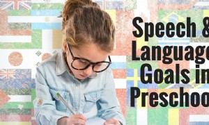 Sprach- und Sprachziele in der Vorschule 