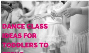 Ideen für Tanzkurse für Kleinkinder bis Teenager 