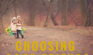 Auswahl guter Freunde 