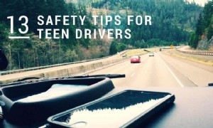 13 Sicherheitstipps für jugendliche Fahrer 